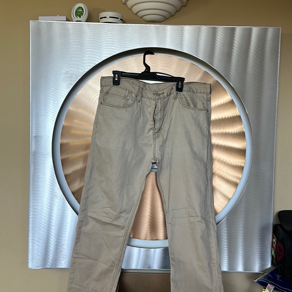 Levis 508 tan jeans